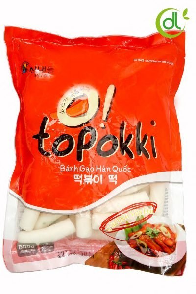 Bánh gạo Hàn Quốc đóng gói Topokki