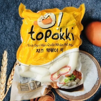 Bánh gạo Hàn Quốc nhân phô mai